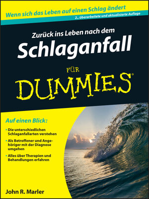 cover image of Zurück ins Leben nach dem Schlaganfall für Dummies